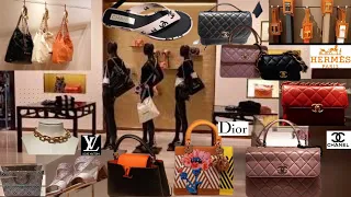 Luxury Shopping Vlog in London/ Chanel-LV-Dior-Hermes-&-Louboutin/Accessory- Jewellery-Shoes-Clothes