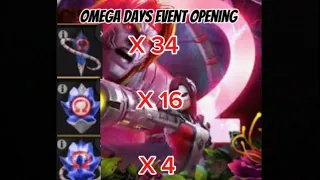 Omega days event opening - 50+ crystals | MCOC