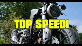 Honda CB300R  TOP speed