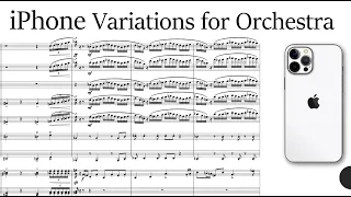 iPhone Variations for Orchestra (musescore 4)