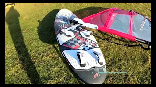 Windsurf Brouwersdam #121, first time on F2 board in years