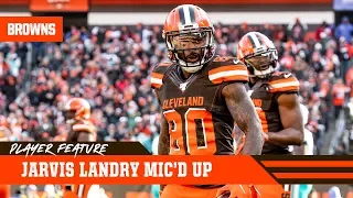 Jarvis Landry Mic’d Up vs. Dolphins | Cleveland Browns