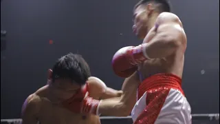 Perfect Knockout - Boxer Herlan Gomez of Philippines 🇵🇭 - Thailand - Filmed By Vincent Redstar