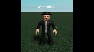 How to make Walter white in Roblox