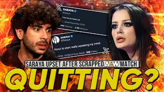 Saraya QUITTING AEW? Upset After SCRAPPED Dynamite Match | MAJOR Forbidden Door Title Match Revealed