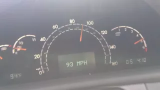 2003 Mercedes CL500 Kickdown Acceleration