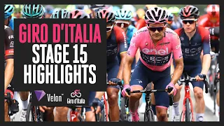 Breakaway battle | Giro d'Italia 2022 Stage 15 Highlights