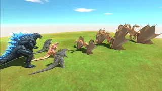 Which Level of new KING GHIDORAH can defeat GODZILLA EARTH - Animal Revolt Battle Simulator