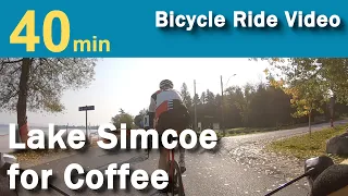 Bicycle Ride Video Lake Simcoe  for Coffee