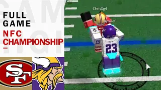 NFC Championship | Vikings vs 49ers