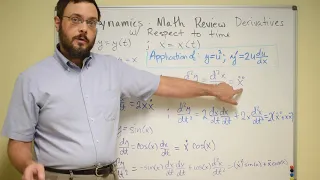 Dynamics - Calculus Review - Derivatives with Respect to Time