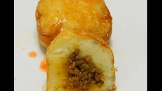 Rellenos de Papa or Stuffed Potato Balls