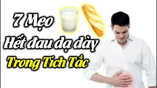 7 cách làm giảm cơn đau dạ dày nhanh chóng, không tốn tiền đi bệnh viện | Cuộc Sống Hạnh Phúc