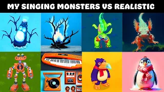 Top Monsters in game MSM VS REALISTIC