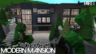 Another Modern Mansion |  Welcome to Bloxburg: Speed Build | $765k | (Part 1/2)