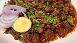 Hyderabadi TALA HUA MASALA GOSHT |kadhai gosht Chatkara Mutton Fry - Bakrid Recipes