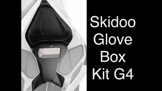 Skidoo G4 glovebox kit