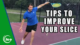 How To Improve Your Slice Backhand | TENNIS LESSON