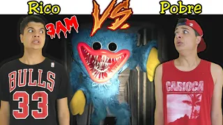 RICO VS POBRE JOGANDO JOGO DE TERROR #103 - 3 HORAS DA MANHÃ !!