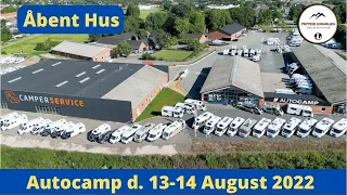 Autocamp : Åbent Hus 13-14 August 2022
