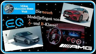 A- und B-Klasse MoPf | Fahrzeugvorstellung | Mikas Mercedes-Benz-Welt
