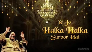 Ye Jo Halka Halka Original Song by Nusrat Fateh Ali Khan   Full Song with Lyrics#yasirina