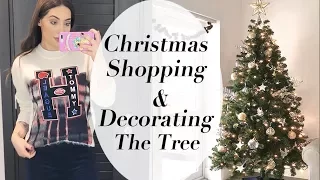 Christmas Shopping, What I Wore & Decorating My Christmas Tree