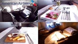 American Airlines FIRST CLASS London to Dallas|Boeing 777-300ER