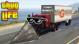 GTA 5 ONLINE : THUG LIFE AND FUNNY MOMENTS (WINS, STUNTS AND FAILS #140)