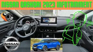 Nissan Qashqai Infotainment System / Cockpit / Innenraum 2023/2024 Deutsch