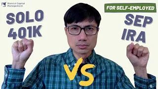 Solo 401k vs SEP IRA (SELF-EMPLOYED: WATCH NOW!)