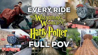 EVERY RIDE at the Wizarding World of Harry Potter | Universal Studios Orlando