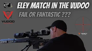 VUDOO AMMO TESTING WITH ELEY MATCH