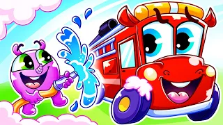 Fire Truck And It's Rescue Team 🚒👨🏻‍🚒| Songs for Kids by Toonaland