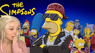 First Time Watching The Simpsons REACTION!!!