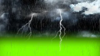 Bijli sky effect green screen | Tamplate video background | Rain Drops effect black screen video