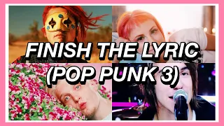 Finish The Pop Punk Lyrics - PART 3!🍕