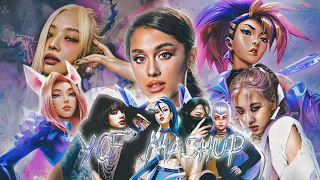 Ariana Grande, BLACKPINK and K/DA - God is a woman x How You Like That x The Baddest (Mashup MV)