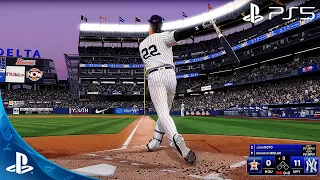 MLB The Show 24 Gameplay! - New York Yankees Vs Houston Astros (PS5) 4K HDR