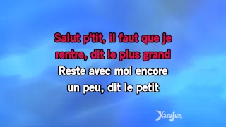 Karaoké Pleure pas boulou - Pierre Bachelet *