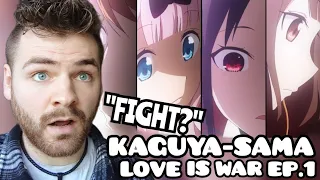 SHINOMIYA MESSED UP?!!! | Kaguya-Sama: Love Is War Episode 1 | SEASON 3 | New Anime Fan! | REACTION