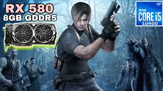 RX 580 - Resident Evil 4 Remake | 1080p , Low , Medium , High | I5 10400