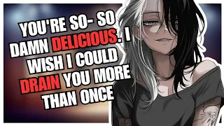 F4A | Sucked Dry by your Brother's Best Friend | [F-Dom] [Dark] [Vampire] [Blood Drinking] | ASMR RP