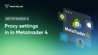 Step-by-step proxy settings in Metatrader 4