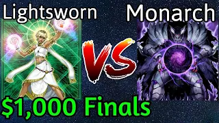 Lightsworn Vs Frog Monarch Edison Format $1,000 Tourney Finals Yu-Gi-Oh!