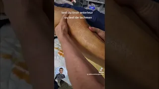 rupture ligament croisé antérieur