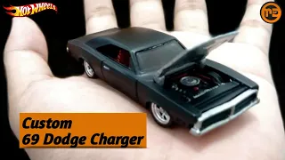 CUSTOM HOT WHEELS - '69 Dodge Charger simple