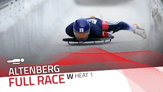 Altenberg | BMW IBSF World Cup 2016/2017 - Women's Skeleton Heat 1 | IBSF Official