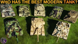 Which Country Has The Most Powerful Main Battle Tanks? | DCS