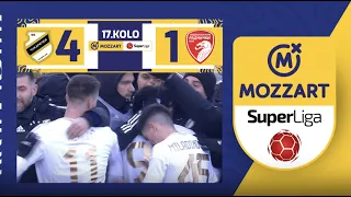 Mozzart Bet Super liga 2023/24 - 17.kolo: ČUKARIČKI – RADNIČKI 1923 4:1 (4:0)